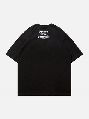 T Shirts Aelfric Eden Gloves Gestures Graphique Tee Noir | GCC-14228621